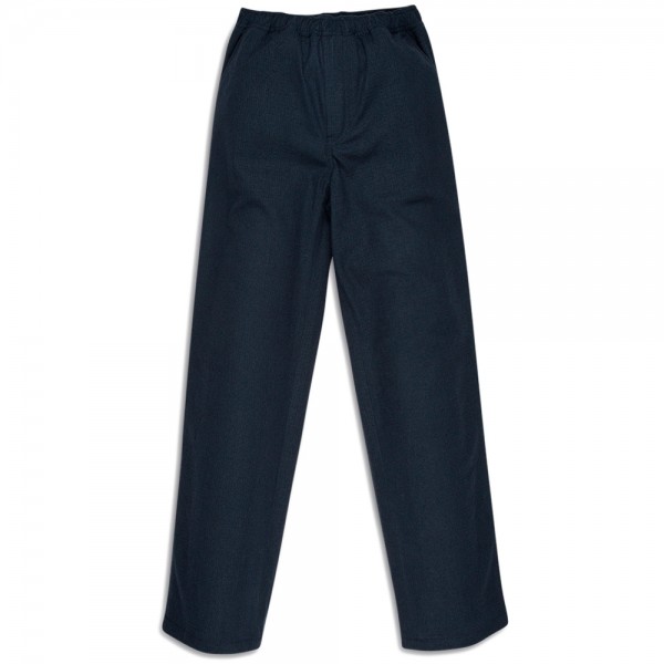 Our Legacy Relaxed Trousers (Navy Fleece Light Wool)