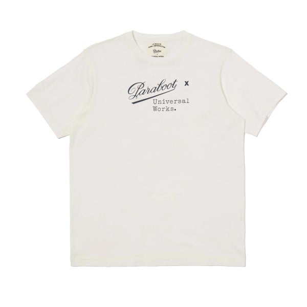 Paraboot x Universal Works T-Shirt (Ecru Single Jersey)