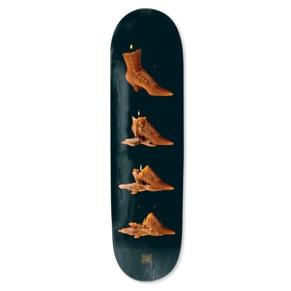 PASS~PORT Boot Candle Series Skateboard Deck 8.125"