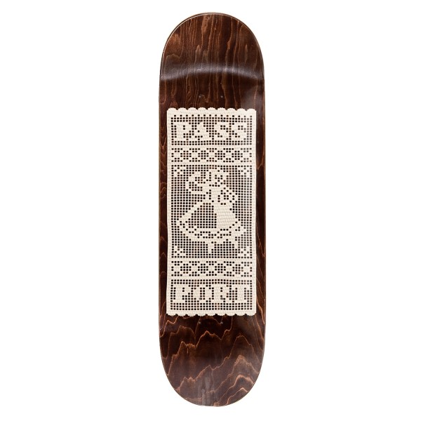 PASS~PORT Doily Dancer Skateboard Deck 8.5" (Wood Grain)
