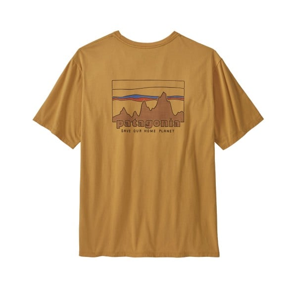 Patagonia '73 Skyline Organic T-Shirt (Dried Mango)