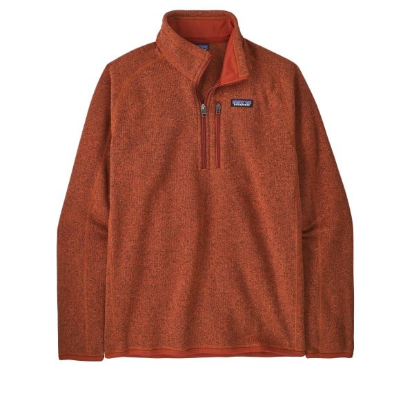 Patagonia Better Sweater 1/4-Zip Fleece (Coal Orange)