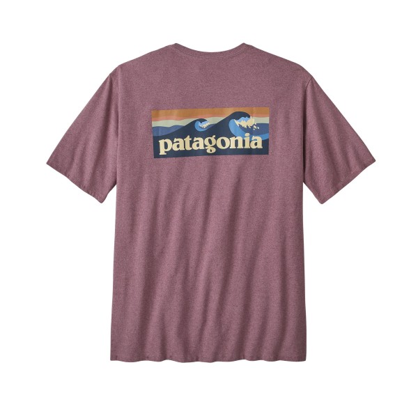 Patagonia Boardshort Logo Pocket Responsibili-Tee T-Shirt (Evening Mauve)