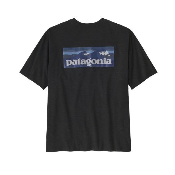 Patagonia Boardshort Logo Pocket Responsibili-Tee T-Shirt (Ink Black)