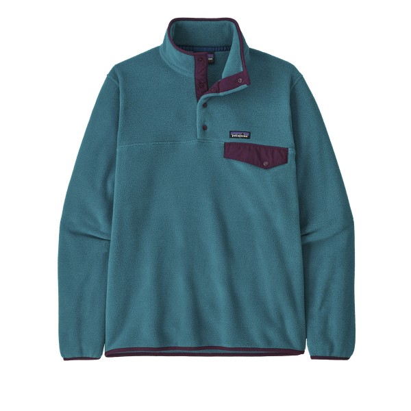 Patagonia Lightweight Synchilla Snap-T Pullover Fleece (Belay Blue)