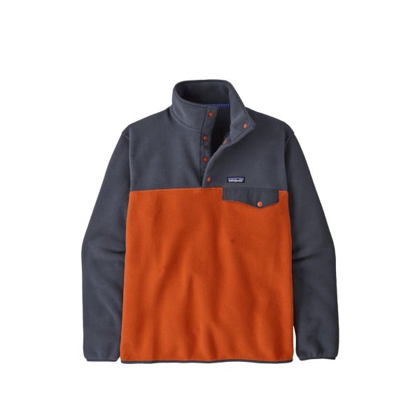 Patagonia Lightweight Synchilla Snap-T Pullover Fleece (Pollinator Orange)