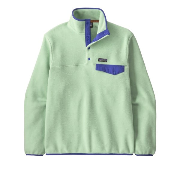 Patagonia Lightweight Synchilla Snap-T Pullover Fleece (Rinsed Green)