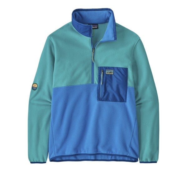 Patagonia Microdini 1/2 Zip Fleece Pullover (Vessel Blue)