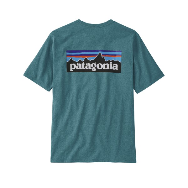 Patagonia P-6 Logo Responsibili-Tee T-Shirt (Belay Blue)