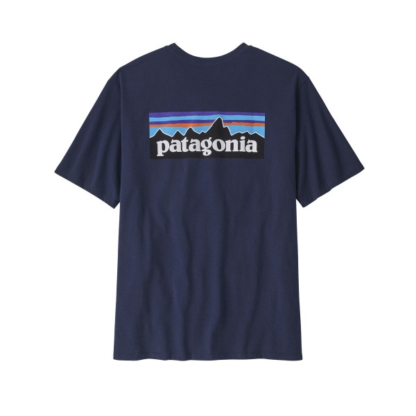 Patagonia P-6 Logo Responsibili-Tee T-Shirt (Classic Navy)