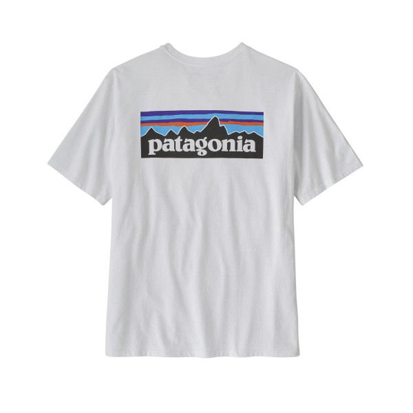 Patagonia P-6 Logo Responsibili-Tee T-Shirt (White)