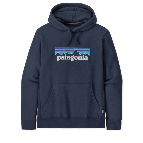 Patagonia P-6 Logo Uprisal Pullover Hooded Sweatshirt (New Navy)