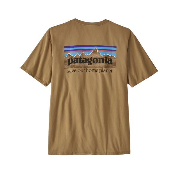 Patagonia P-6 Mission Organic T-Shirt (Grayling Brown)