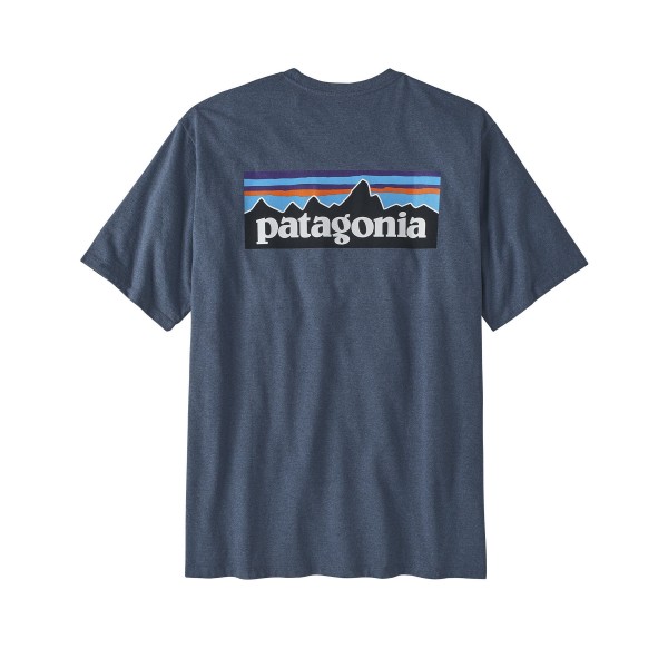 Patagonia P-6 Logo Responsibili-Tee T-Shirt (Utility Blue)