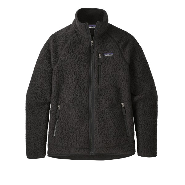 Patagonia Retro Pile Fleece Jacket (Black)