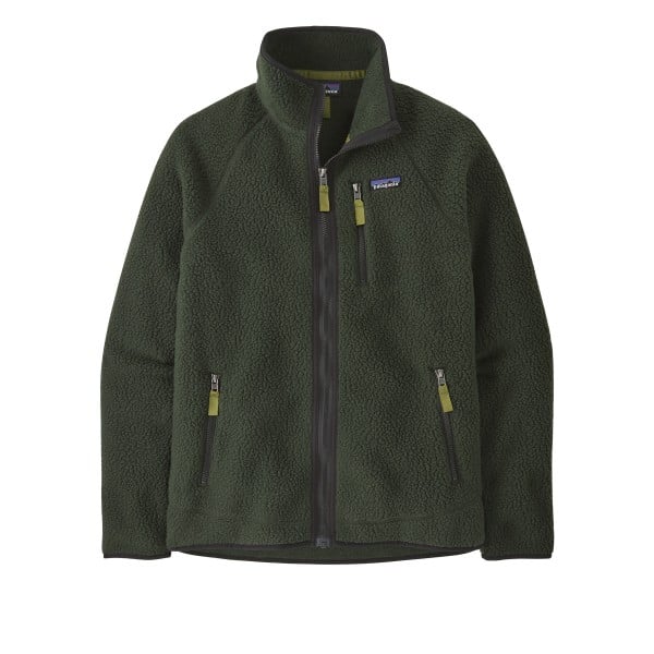 Patagonia Retro Pile Fleece Jacket (Old Growth Green)