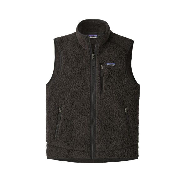 Patagonia Retro Pile Fleece Vest (Black)