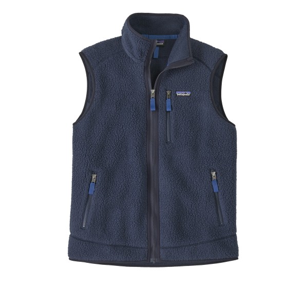 Patagonia Retro Pile Fleece Vest (New Navy w/Sunken Blue)