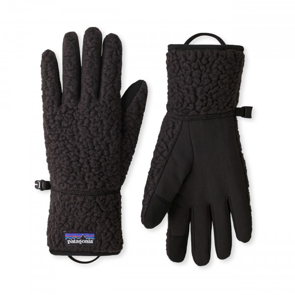 Patagonia Retro Pile Gloves (Black)