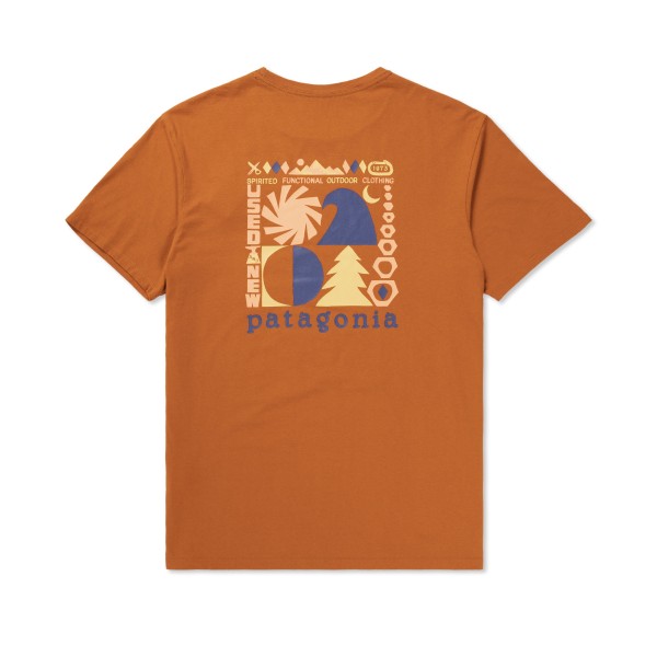 Patagonia Spirited Seasons Organic T-Shirt (Sandhill Rust)