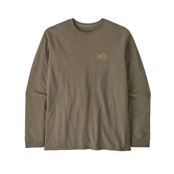 Patagonia Strataspire Responsibili-Tee Long Sleeve T-Shirt (Wing Grey)