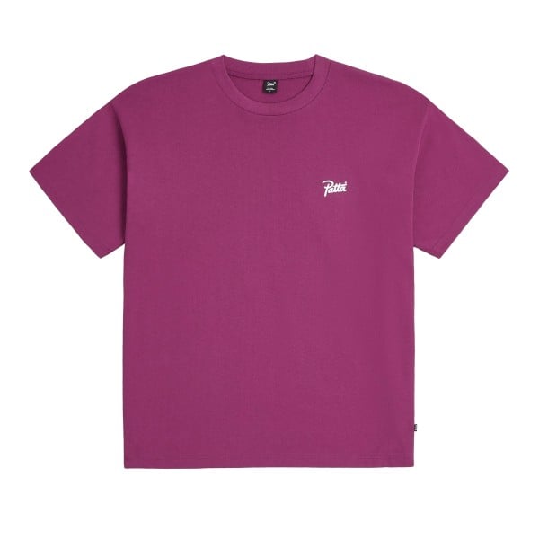 Patta Script Logo T-Shirt (Boysenberry) Patta Script Logo T-Shirt (Boysenberry)