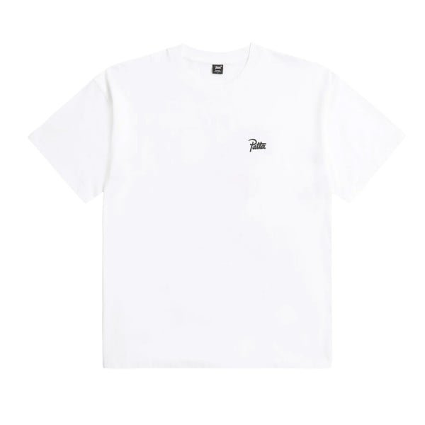 Patta Script Logo T-Shirt (White) Patta Script Logo T-Shirt (White)