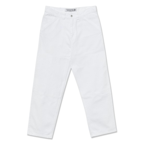 veja recife logo chromefree extra white black. '93! Work Pants (White)