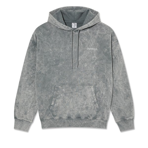 Polar Skate Co. Acid Frank Surf Logo Pullover Hooded Sweatshirt (Grey)