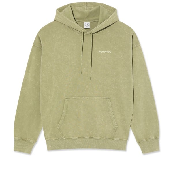 Polar Skate Co. Acid Frank Surf Logo Pullover Hooded Sweatshirt (Light Green)