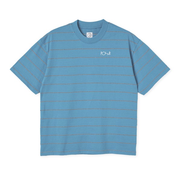 Polar Skate Co. Checkered Surf T-Shirt (Turquoise)