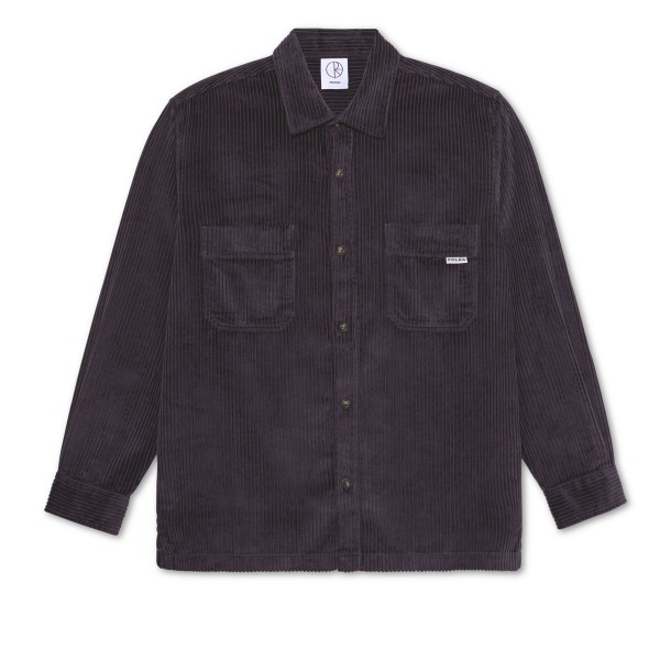 Polar Skate Co. Cord Shirt (Dark Violet)