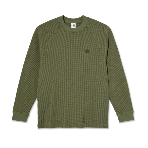 t shirt printed logo. Dan Long Sleeve T-Shirt (Army Green)