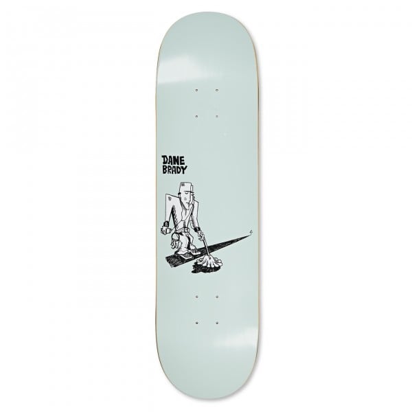 Polar Skate Co. Dane Brady Mopping Skateboard Deck 8.375" (Green)
