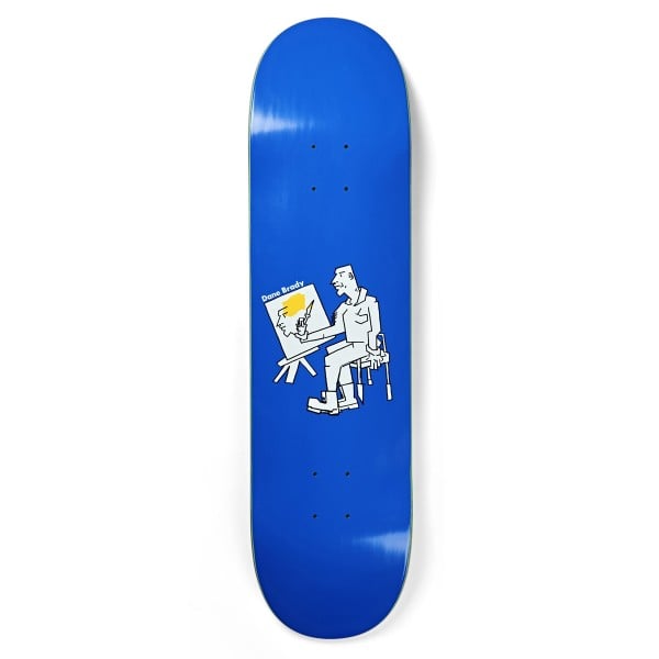 Polar Skate Co. Dane Brady Painter Skateboard Deck 7.875" (Blue)