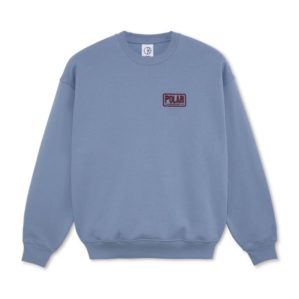 Sneaker Pimps South Africa. Dave Earthquake Crew Neck Sweatshirt (Oxford Blue)