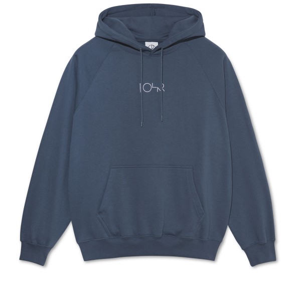 Polar Skate Co. Default Pullover Hooded Sweatshirt (Grey Blue)