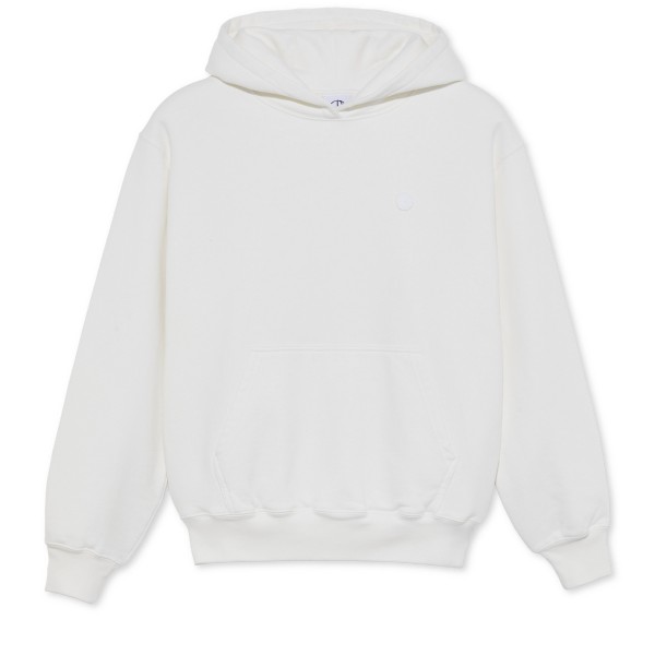 ruched-detail flat sandals. Ed Patch Pullover Hooded Sweatshirt (Cloud White)