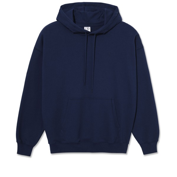 t shirt printed logo. Frank Pullover Hooded Sweatshirt (Dark Blue)