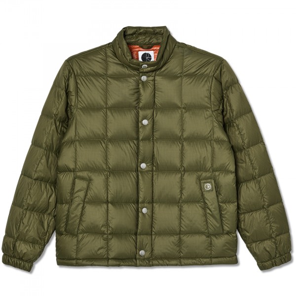 Polar Skate Co. Lightweight Puffer Jacket (Army Green)