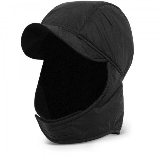 Dont tell me Schwarz Bags cant be a work of art too. Luke Flap Ripstop Cap (Black)