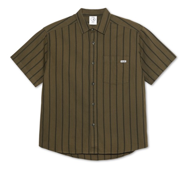 Polar Skate Co. Mitchell Twill Shirt (Beech/Black)