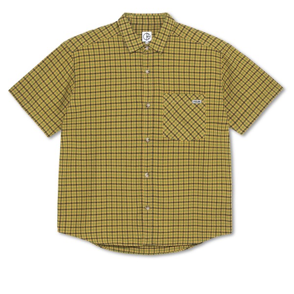 Polar Skate Co. Mitchell Twill Shirt (Yellow)