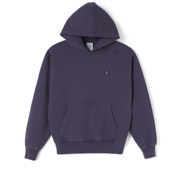 Polar Skate Co. Patch Pullover Hooded Sweatshirt (Dark Violet)