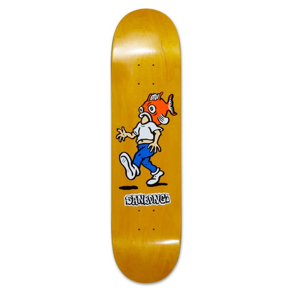 Picture Wheel Company. Shin Sanbongi Fish Head Skateboard Deck 8.5"