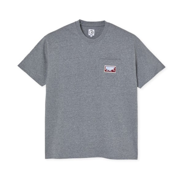 Polar Skate Co. Spiral Pocket T-Shirt (Heather Grey)