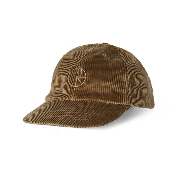 DOLCE & GABBANA PATTERNED BASEBALL CAP. Stroke Logo Cord Cap (Brass)