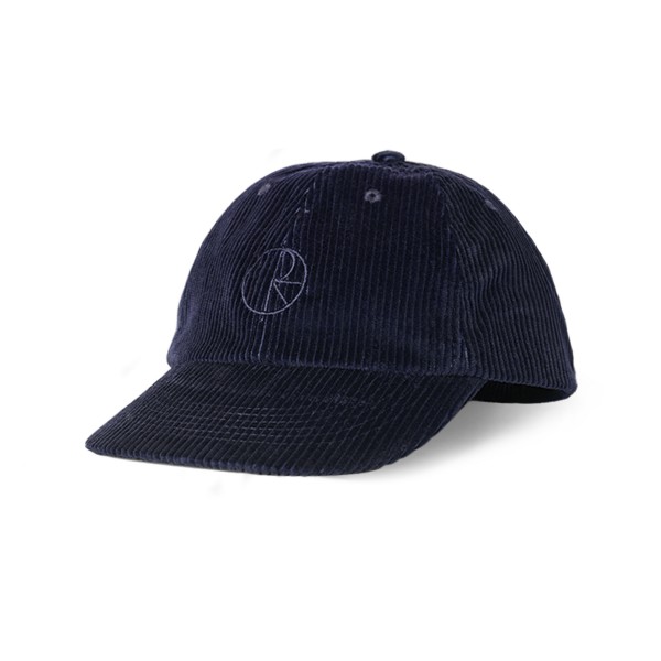 DOLCE & GABBANA PATTERNED BASEBALL CAP. Stroke Logo Cord Cap (Navy)