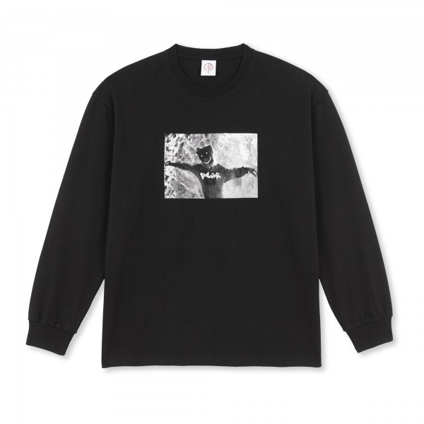 Polar Skate Co. Sustained Disintegration Long Sleeve T-Shirt (Black)