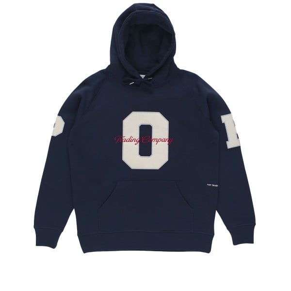 Pop Trading Company Football Pullover Hooded Sweatshirt (Navy)